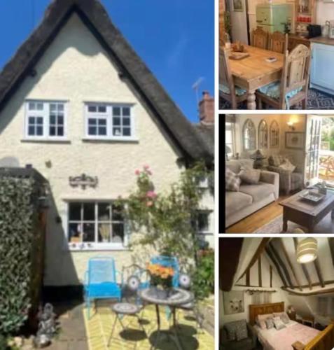 Cosy 18th Century Thatched Country Cottage - 3 bed gîte à louer Milton Ernest