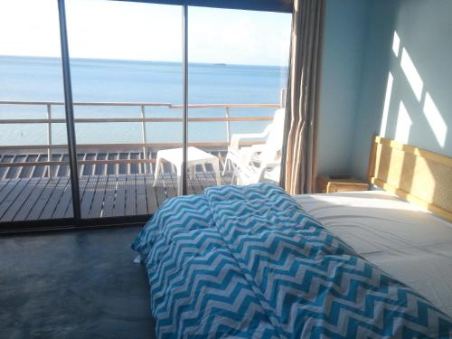 شرفة/ تراس, لو باندانوس (Le Pandanus) in Baie Malgache