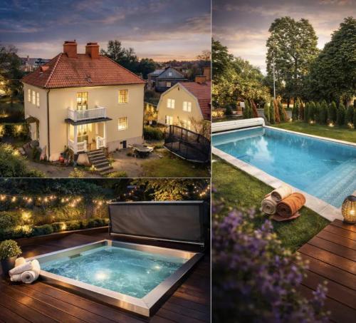 Spa & Pool Villa nara Mall of Scandinavia in Sundbyberg