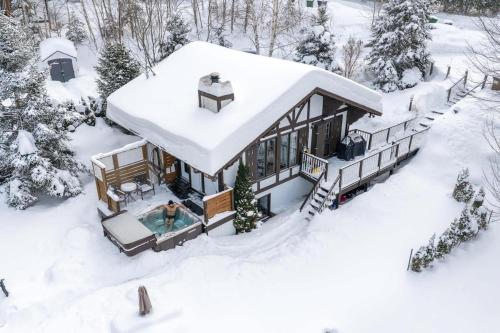 A szálláshely kívülről, Charme-Nord in Val-David (QC)