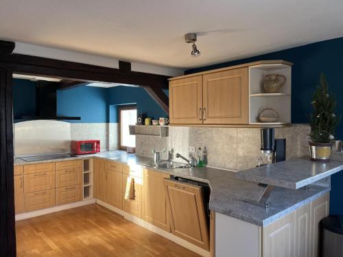 Cocina, Ferienwohnung "Am Malerweg" Lohmen in Lohmen