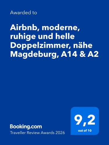 Iekārtas, Airbnb, Doppelzimmer, direkt an der A2 & A14, 24 Stunden Check-In, Parkplatz, ruhig in Niedere Borde