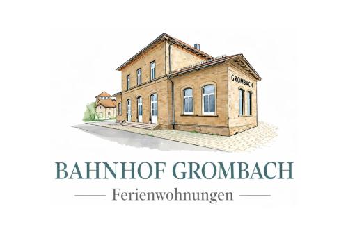 Bahnhof Grombach in Bad Rappenau, Deutschland