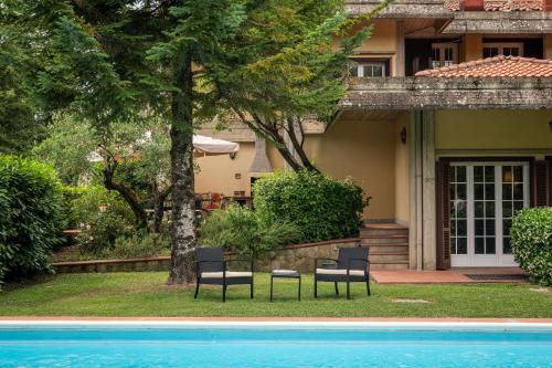 A szálláshely kívülről, Villa Monica in Greti