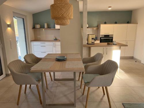廚房, Ferienhaus Limousin in 洛斯尼赫