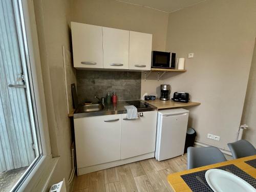 köök, Duplex au coeur de ville in Chauvigny (Poitou-Charentes)