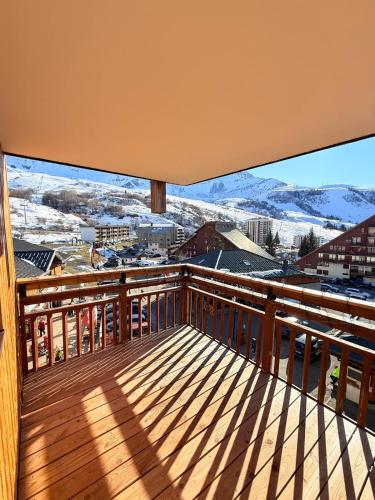 Balcony/terrace, L'Appartement Le 301 in Montgellafrey