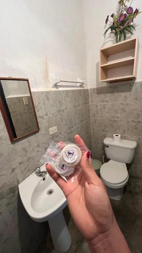 淋浴間, Posada Colonial in 巴基西梅托