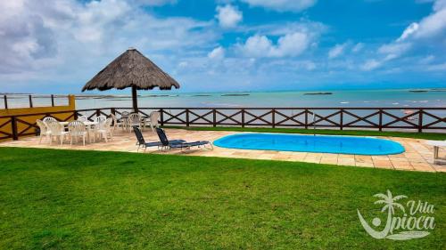 Casa à Beira Mar, piscina e 4 suítes na praia de Ipioca-Maceió-AL - Vila Ipioca – khách sạn tại Ipioca