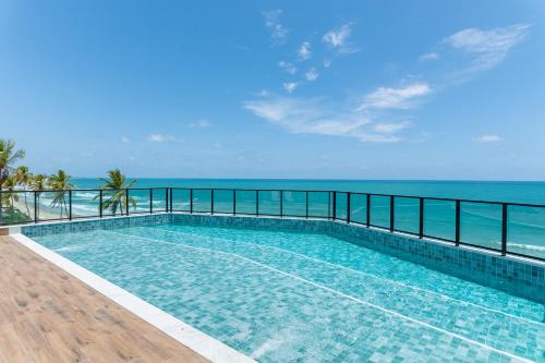 Swimming pool, Flat com piscina privativa | Pe Na Areia | VIla Porto in Porto De Galinhas