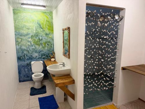 Fürdőszoba, Le KAHAIA Rangiroa Tiputa in Rangiroa