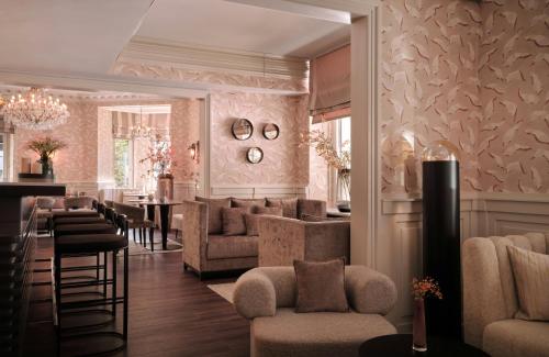 Bar/lounge, Hotel Alden Splügenschloss Zürich - Leonardo Limited Edition in Zürich