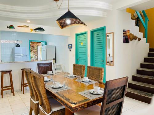 Meeting room / ballrooms, Casa Com Piscina Beira Mar Em Maceio -AL in Maceio