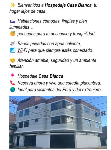 Hostal Casa Blanca