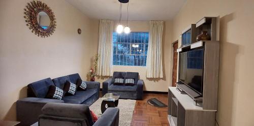 Comfortable & Spacious Apartment 1st Floor with Garden View