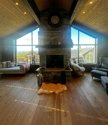 Фасада на хотела, Family Cabin With Views Of Jotunheimen in Oyer
