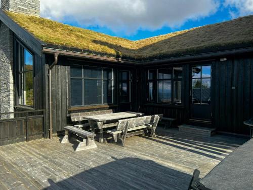 Фасада на хотела, Family Cabin With Views Of Jotunheimen in Oyer