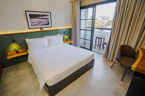 Habitación doble, balcón