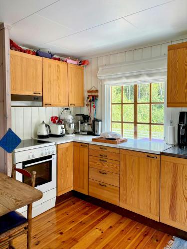 Viesnīcas āriene, Generational Cabin From 1946 In Lyngør in Gjeving