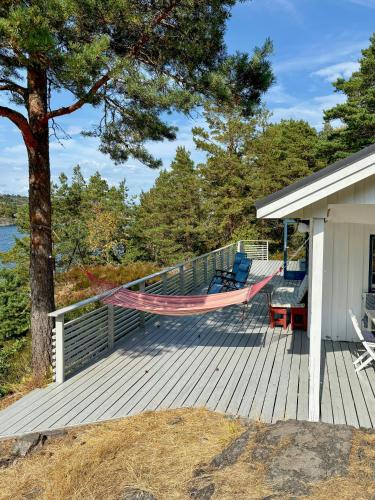 Viesnīcas āriene, Generational Cabin From 1946 In Lyngør in Gjeving
