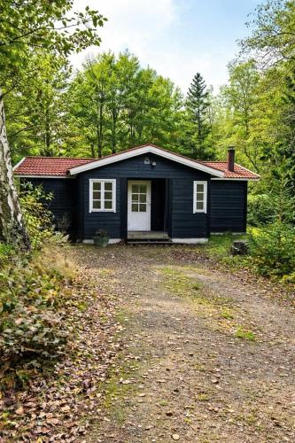 Exterior view, Summer House With Wood Stove Near Vejrhøj Canal in Asnæs