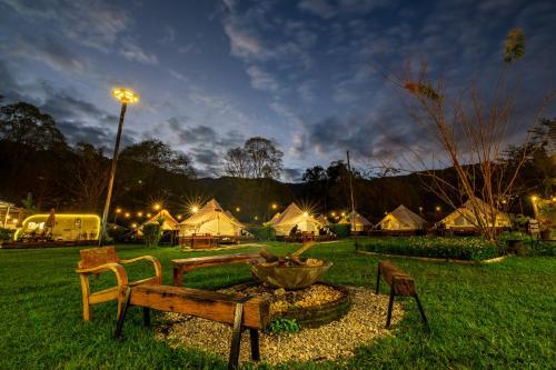景色, インタノン マウンテン キャンプ (Inthanon Mountain Camp) in ドイインタノン