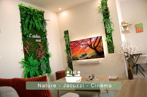 L'atelier vert - SPA, Suite Luxe, Proche Hypercentre - Classé 4 étoiles