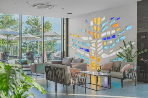 大堂, Hotel Ad Turres in 斯利維尼薩
