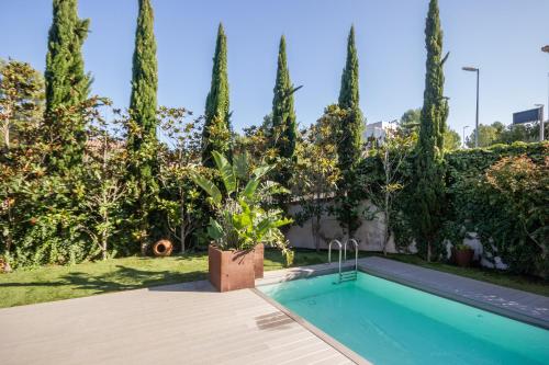 Espai Oliveres Barcelona Villa con piscina gîte à louer El Canyet