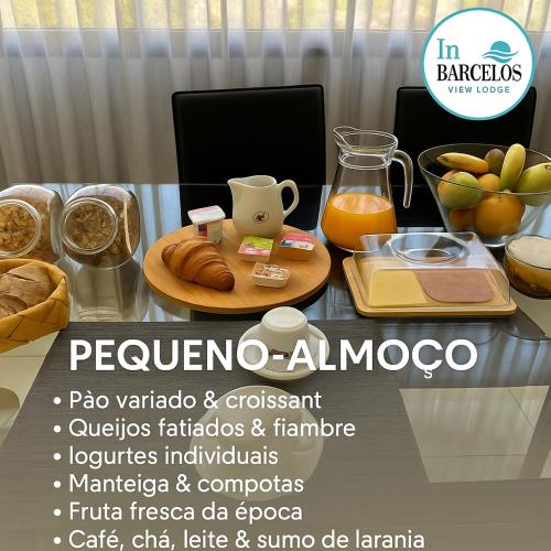 อาหารและเครื่องดื่ม, In Barcelos View Lodge in อบาเด เด เนย์วา
