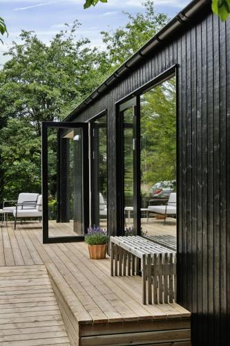 Exterior view, Architect-Designed Wooden House At Ertebølle in Ertebolle