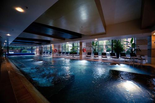 Swimming pool, Hotel Divinus in Debrecen
