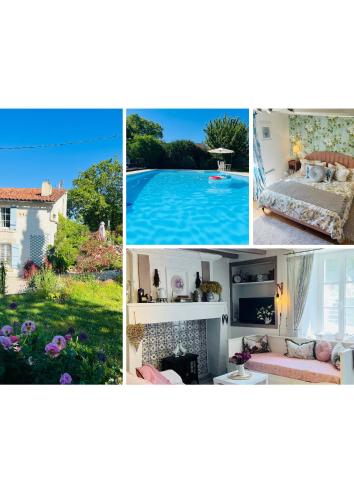 La Colline de Tilleul - Les Tilleuls - 4 STAR RATED - stunning cottage with pool near Aubeterre in i in Aubeterre-sur-Dronne