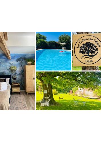 La Colline de Tilleul - De La Colline 4 STAR RATED - Beautiful Cottage Near Aubeterre in Aubeterre-sur-Dronne