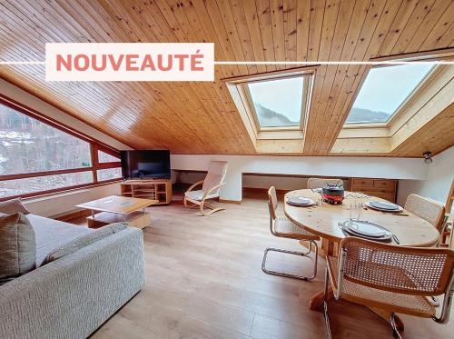 Koplietošanas atpūtas telpa ar TV, Enchaple A5 in Le Biot