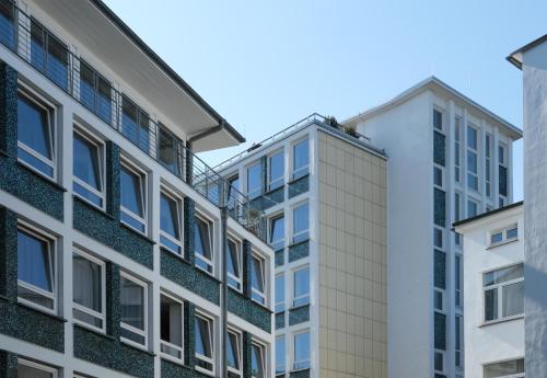 Exterior view, HUB-Apartments in Hamburg