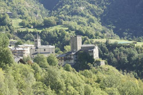 クールマイヨール Lo Boi Avise 3つ星 シングルルーム 眺望