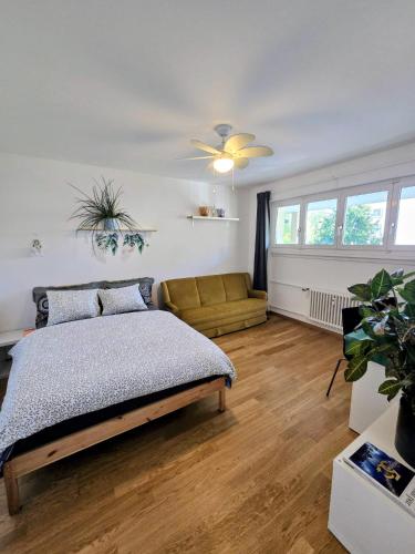 Charmantes Zimmer mit Gemeinschaftsbereichen in 比爾斯費爾登