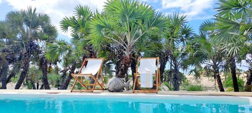 酒店周边, Coral Villa - Beachfront Villa with Private Pool by Karula in 伊尼扬巴内