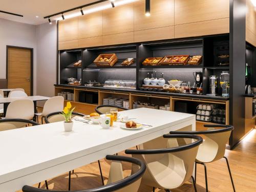 餐廳, 萊比錫市住宿加早餐旅館 (B&B Hotel Leipzig-City) in 萊比錫