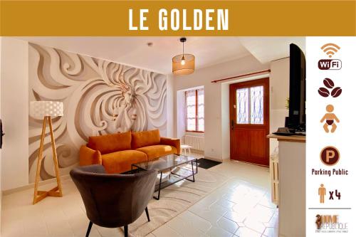 Golden - Maison 2 chambres, village calme - Village Vaux 3 minutes Auxerre