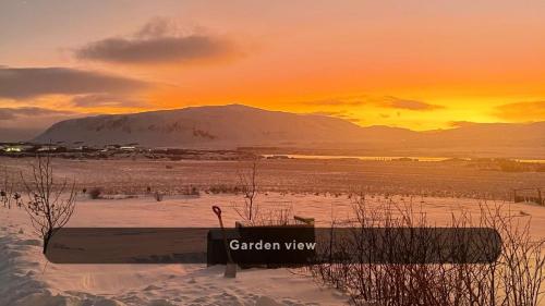 Viesnīcas āriene, Ásgarður Farm Stay apartment (Asgarður Farm Stay apartment) in Hveragerdi