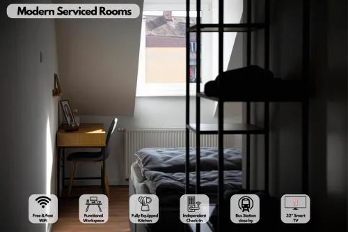 BM Rooms Innenstadt - Moderne City Zimmer mit eigenem Bad im Herzen der Innenstadt in Bamberg, Deutschland