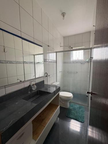 CASA ESPACOSA COM PISCINA AQUECIDA e 5 SUITES COM AR CONDICIONADO in Estância Chácara Itapema