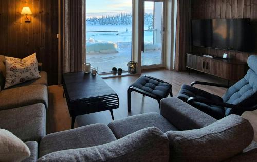 Viesnīcas āriene, Flat With Lake View In Sjusjøen in Sjusjoen
