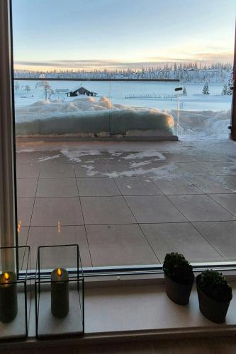 Viesnīcas āriene, Flat With Lake View In Sjusjøen in Sjusjoen