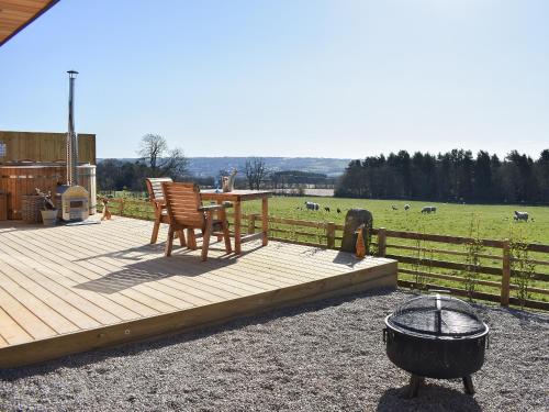 Balkons/terase, Fox Lodge At Wood Housse in Allensford
