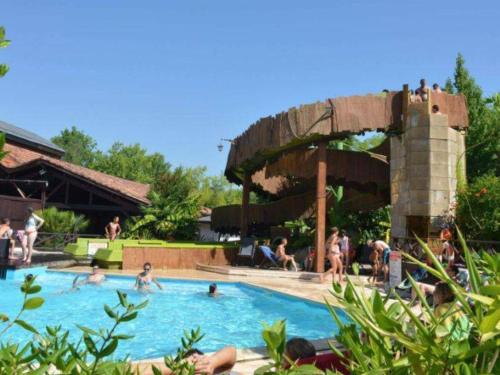 Mobil Home Famille 6 Pers. avec Terrasse - API-1-52-1644 in 美索