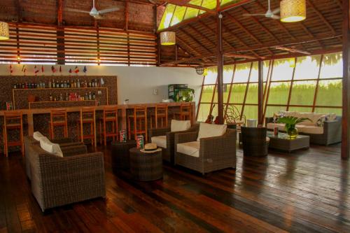 Krogs/atpūtas telpa, Heliconia Amazon River Lodge in Francisco de Orellana