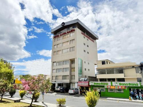 A szálláshely kívülről, Hotel Santamaria en quito in La Carolina